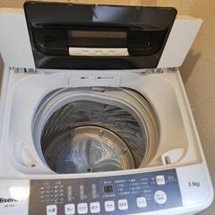 洗濯機　5.5kg Hisense 【自宅まで引き取り可能な方】 