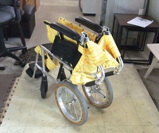 日進医療器 介助用 車いす 軽量車椅子 NAH-L7 折りたたみ式 札幌市東区 新