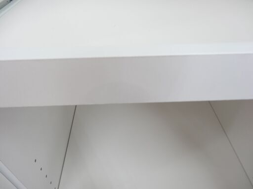 ミドルレンジボード 幅75cm ホワイト キッチン収納 食器棚 白 札幌 西岡店