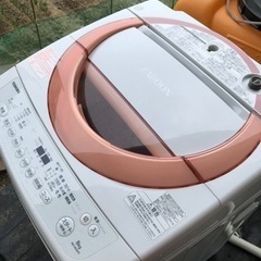 (お話中)美品TOSHIBA 洗濯機　8kg 2017年　分解掃除済