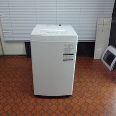 ID 001406 洗濯機 東芝 4.5K 2019年製 AW-45M7
