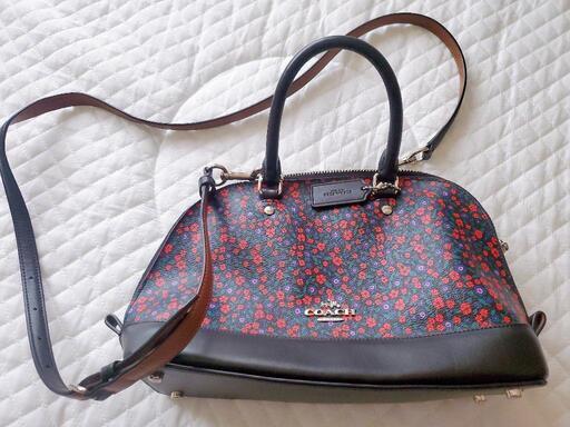 COACH　花柄バッグ