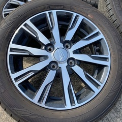 美品　ダイハツ　純正ホイール　タイヤ4本セット　
