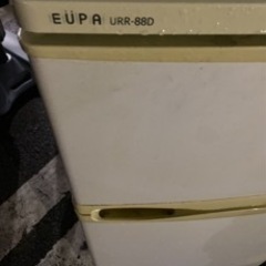 [EUPA]URR-88D 2ドア冷蔵庫