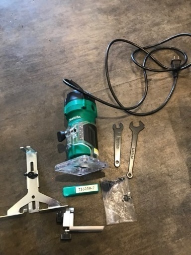 【美品】makita トリマ M373