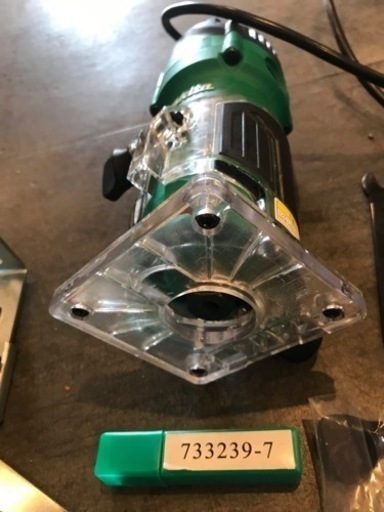 【美品】makita トリマ M373