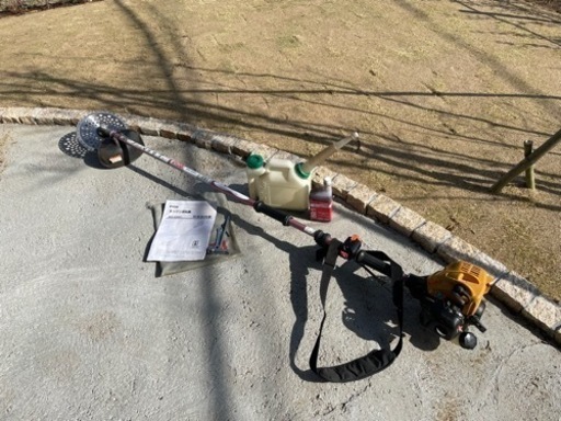 リョービ　草払い機　程度良好