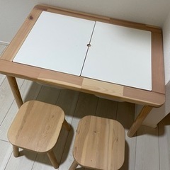 収納付きキッズテーブル(IKEA)