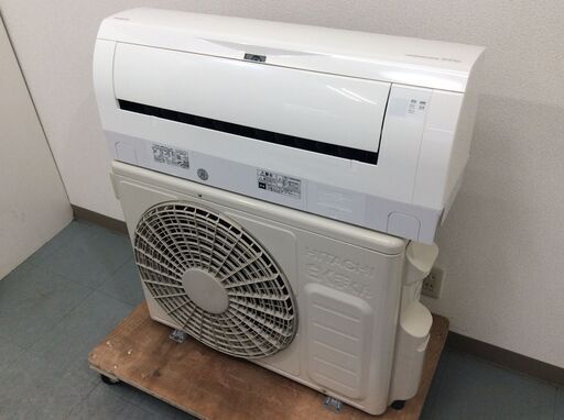（4/16受渡済）YJT2904【HITACHI/日立 10畳用エアコン】美品 2019年製 白くまくん RAS-WBK28J 家電 冷暖房 エアコン 壁掛型 100V