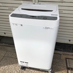 #6230 SHARP 全自動洗濯機 4.5kg ステンレス槽 ...