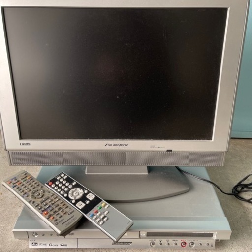 Funai DX BROADTEC 　地デジ専用デジタルテレビ 　LVW-192　19インチ 　パイオニア　DVDプレイヤー