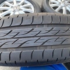 155/65R13夏タイヤアルミセット中古品