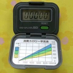 ●万歩計 DIGI-WALKER SD、差し上げます！●