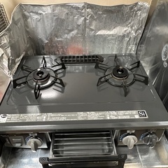 【中古・美品】リンナイ CHM33DGL LPガス用 ガスコンロ...