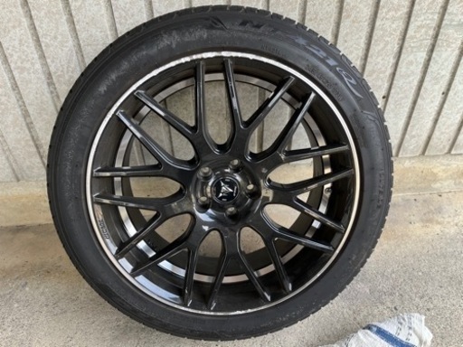【稀少】WORK RYVER M009★20インチ★レイバー★タイヤ付 楽天市場】中古 WORK RYVER M009 タイヤホイールセット 4本