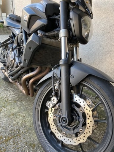 2017年式 YAMAHA MT07 ヤマハ 令和4年10月まで車検あり！