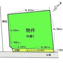 【古河駅まで徒歩約14分】古河市本町3丁目 【駅チカ67坪♪】