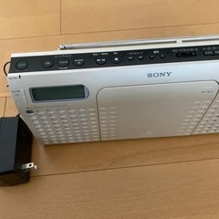 【予定者決まり】ジャンク品　SONY CDラジオ※電源不具合