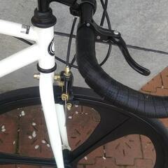 お買い得💴カッコいい～❗️美品‼️快速オシャレなピストバイク  700c