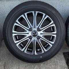 WORK promising ワーク スタッドレスタイヤホイール4本セット 2本の 