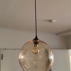 【ネット決済・配送可】IKEA 天井照明　ライト