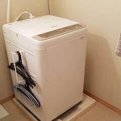 【受け渡し決定】送風乾燥付き全自動洗濯機 6kg パナソニック 