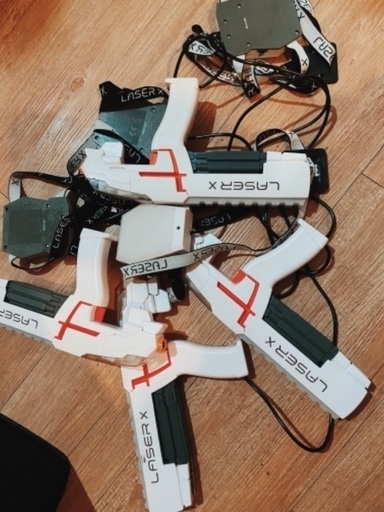 レーザーガン　レーザーx 4人プレイ
