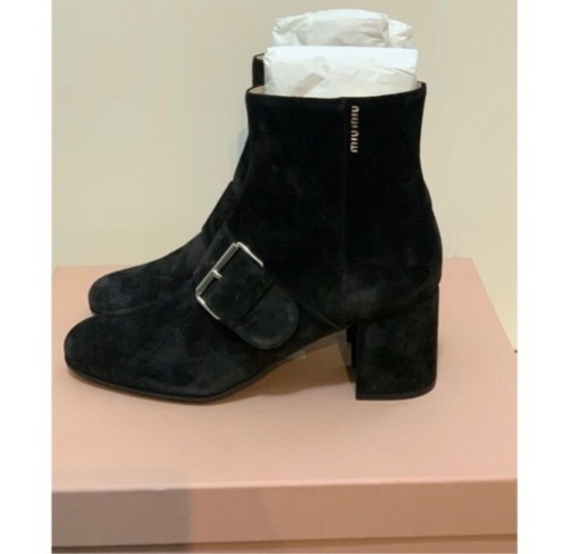 新品未使用＊miumiu ショートブーツ