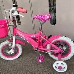 コマ付き 子供用自転車 12インチ