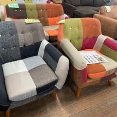 カラフルソファー！新品あります