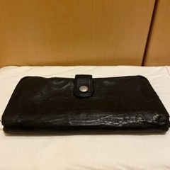 【やや美品】And A レザー 財布 長財布 ウォレット