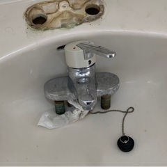 洗面台用ワンレバー混合水栓