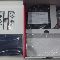 ①☆4/2 23時59分までに引取の方限定 Switch有機ELモデル ホワイト 4/1購入品　新品未使用☆品薄☆