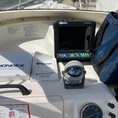 スズキ シージョイ 21 山口県発スズキ4サイクル50PS 202アワーと少ない！船底塗装済みHE-8S魚探、オートエースマリン