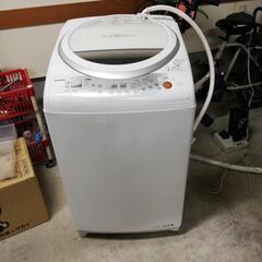 TOSHIBA　洗濯機　AW-80VL ホワイト　8kg