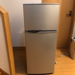シャープ　ノンフロン冷凍冷蔵庫　118L