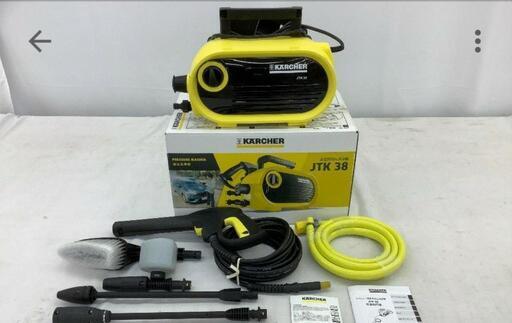 【匿名配送、送料無料】ケルヒャー(KARCHER) 家庭用高圧洗浄機 JTK38 KARCHER ケルヒャー 家庭用高圧洗浄機 JTK38 - メルカリ
