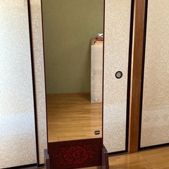 【ネット決済】日本製 姿見 スタンドミラー 和風鏡 全身鏡