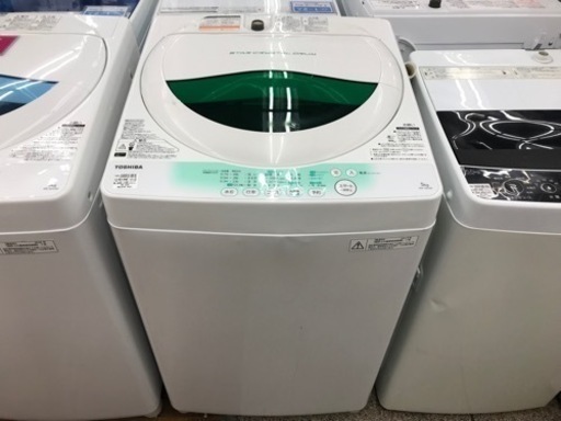 TOSHIBA 全自動洗濯機　5.0kg 2013年製 8228円