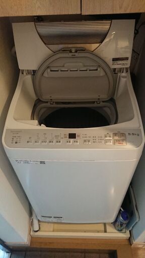 【今週末限定価格】2018年製 乾燥機付き洗濯機