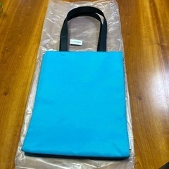 【値下げしました‼️】新品 CLINIQUE/クリニーク トートバッグ（ターコイズブルー×マルチカラー）