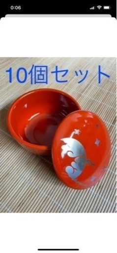 蓋付きどんぶり椀　10個セット
