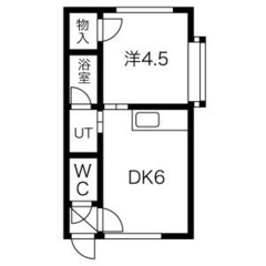 礼金ゼロ!★駅チカ★成約特典あり! プロスト15 208 札幌市...