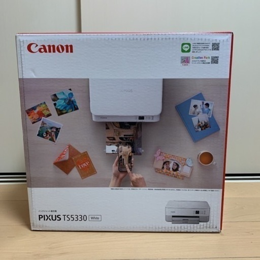 新品未使用 Canon PIXUS TS5330WH ホワイト 自宅保管品