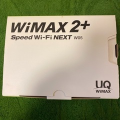 【ネット決済】Speed Wi-Fi NEXT W05 UQ W...