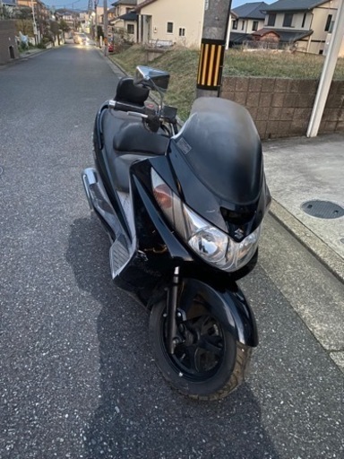 スズキ スカイウェイブ250 CJ43A 外装 艶あり黒 10点セット 訳あり