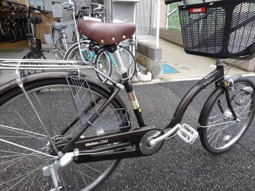 中古自転車2278 26インチ 3段ギヤ LEDオートライト キッキーと
