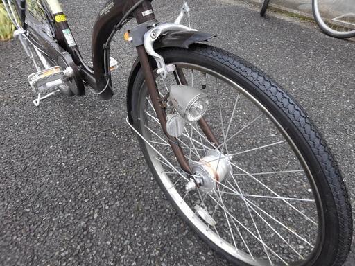 中古自転車1963 22×26インチ 3段ギヤ LEDオートライト アルミ