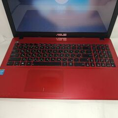 ASUS X550 赤サクサクPC SSD カメラ WIN10 Office