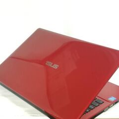 ASUS X550 赤サクサクPC SSD カメラ WIN10 Office